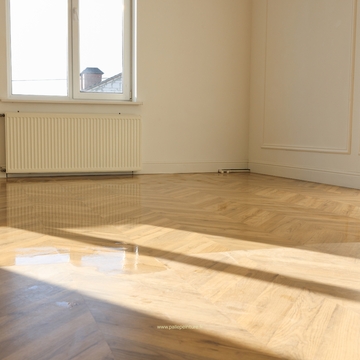 Ponçage et vitrification de parquet